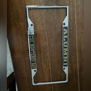 CSU Monterey Bay Alumni License Plate Frame